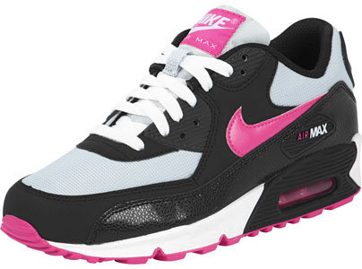 nike air max 90 youth gs chaussures coloris noir rose, Nike Air Max 90 Youth GS chaussures ...